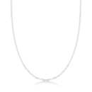 Corrente Piastrine Masculina em Prata 925