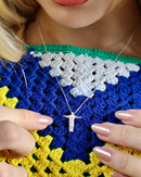 Colar Cristo Redentor Prata 925