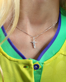 Colar Cristo Redentor Prata 925