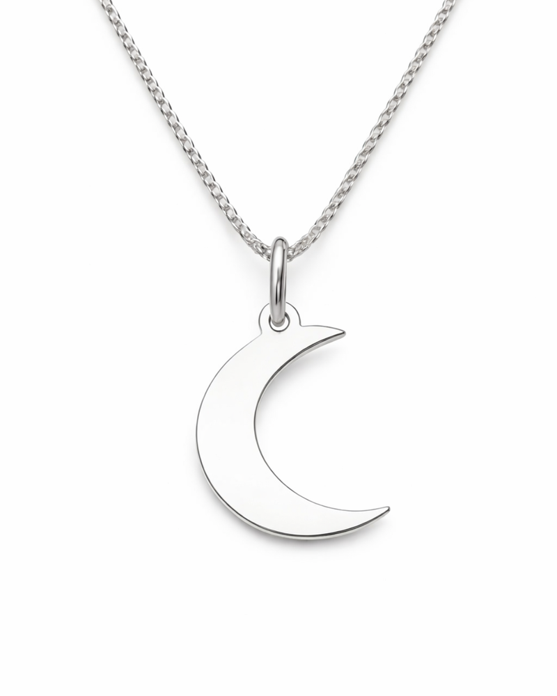 Colar Lua em Prata 925
