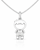 Colar Menino Em Prata 925