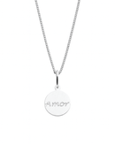 Colar Medalha Amor em Prata 925
