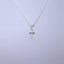 Colar Crucifixo Pequeno em Prata 925