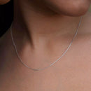 Corrente Veneziana Feminina em Prata 925